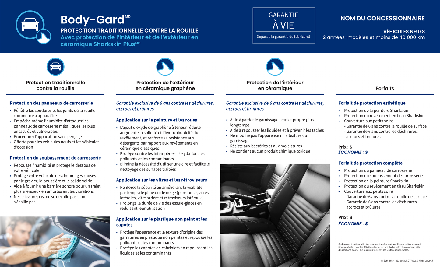 Body-Gard® with Sharkskin Plus® Deskblotter