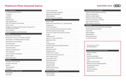 Audi Mechanical Breakdown Protection