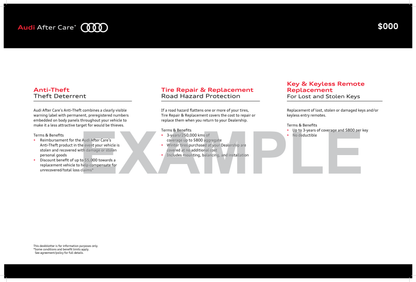Audi Sales Floor Deskblotters