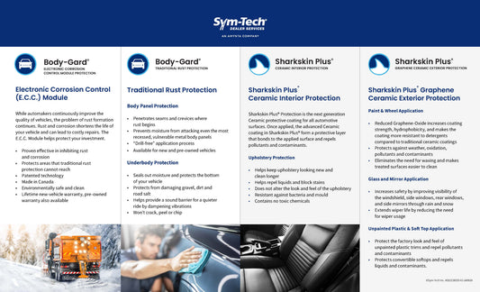 Sous-main Body-Gardᴹᴰ avec Sharkskin Plusᴹᴰ et module électronique anticorrosion