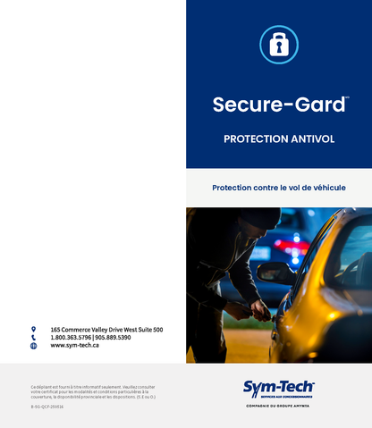 Brochure Secure-Gardᴹᴰ (Quebec)