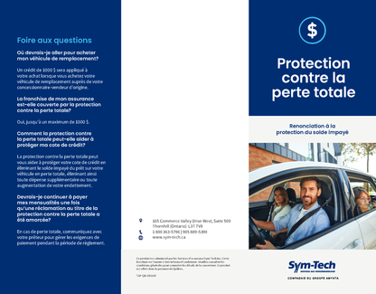Total Loss Protection (TLP) Brochure (Quebec)