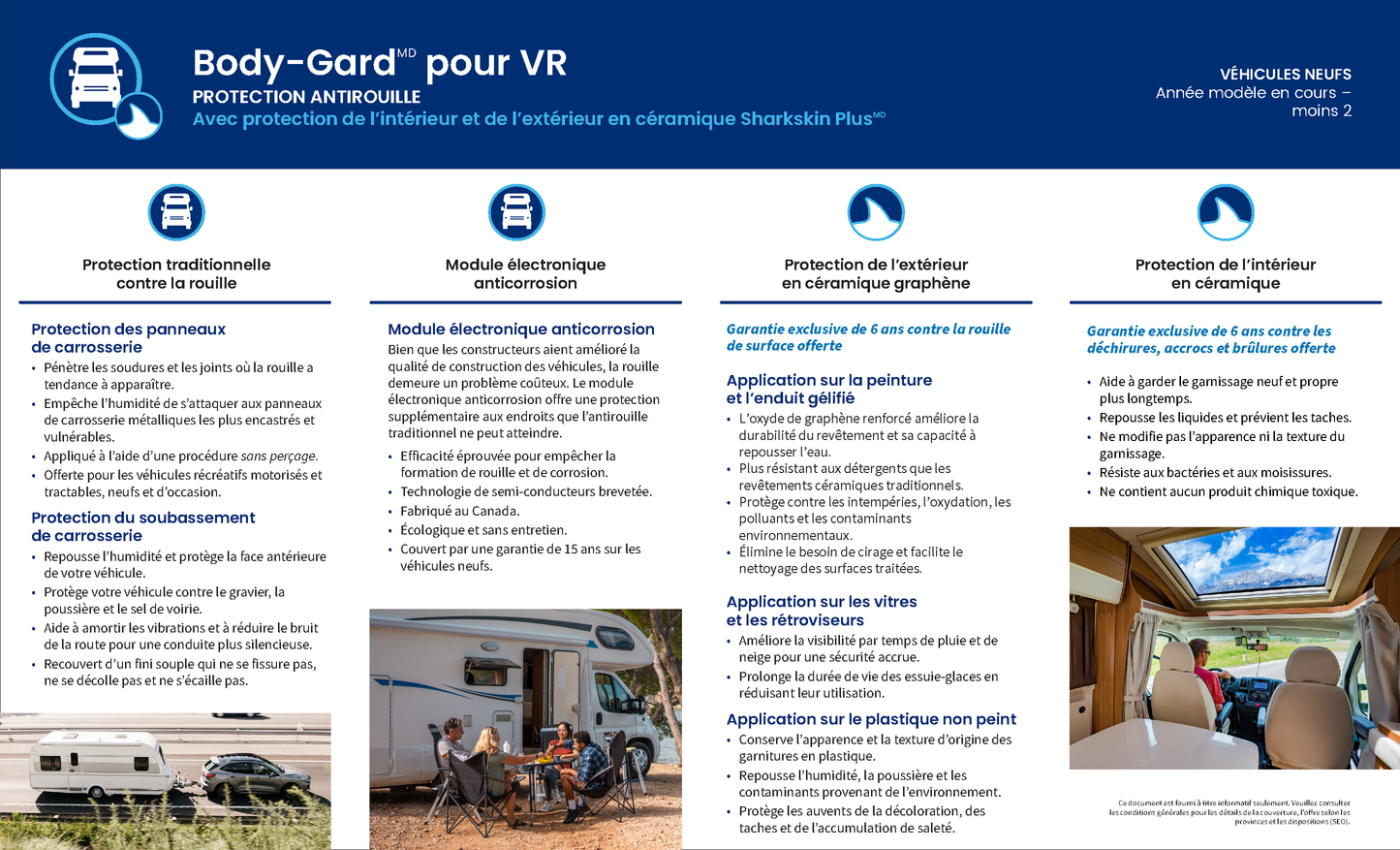 Body-Gard® RV with Sharkskin Plus Deskblotter