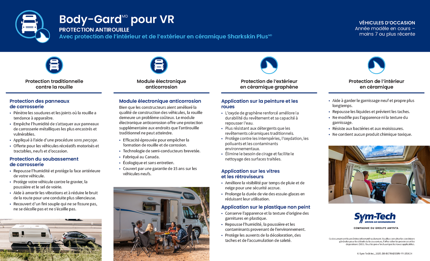 Body-Gard® RV with Sharkskin Plus Deskblotter