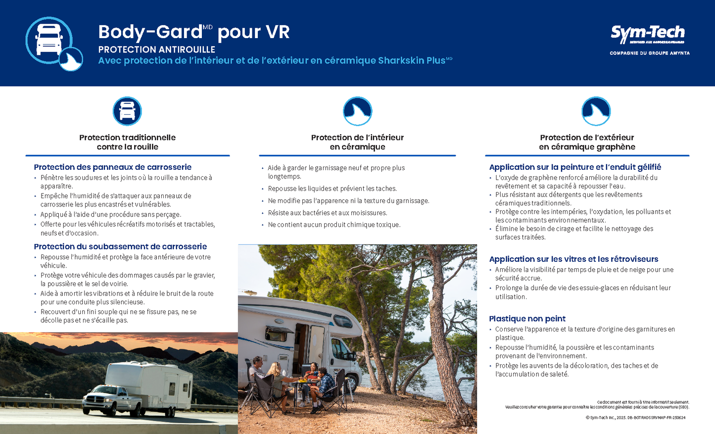 Body-Gard® RV with Sharkskin Plus Map Deskblotter
