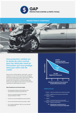 Guaranteed Asset Protection (GAP) Poster (French)