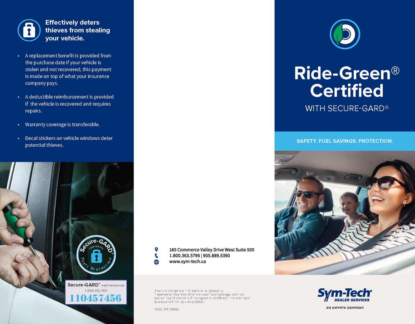 Ride Green Certified® with Secure-Gard® Brochure