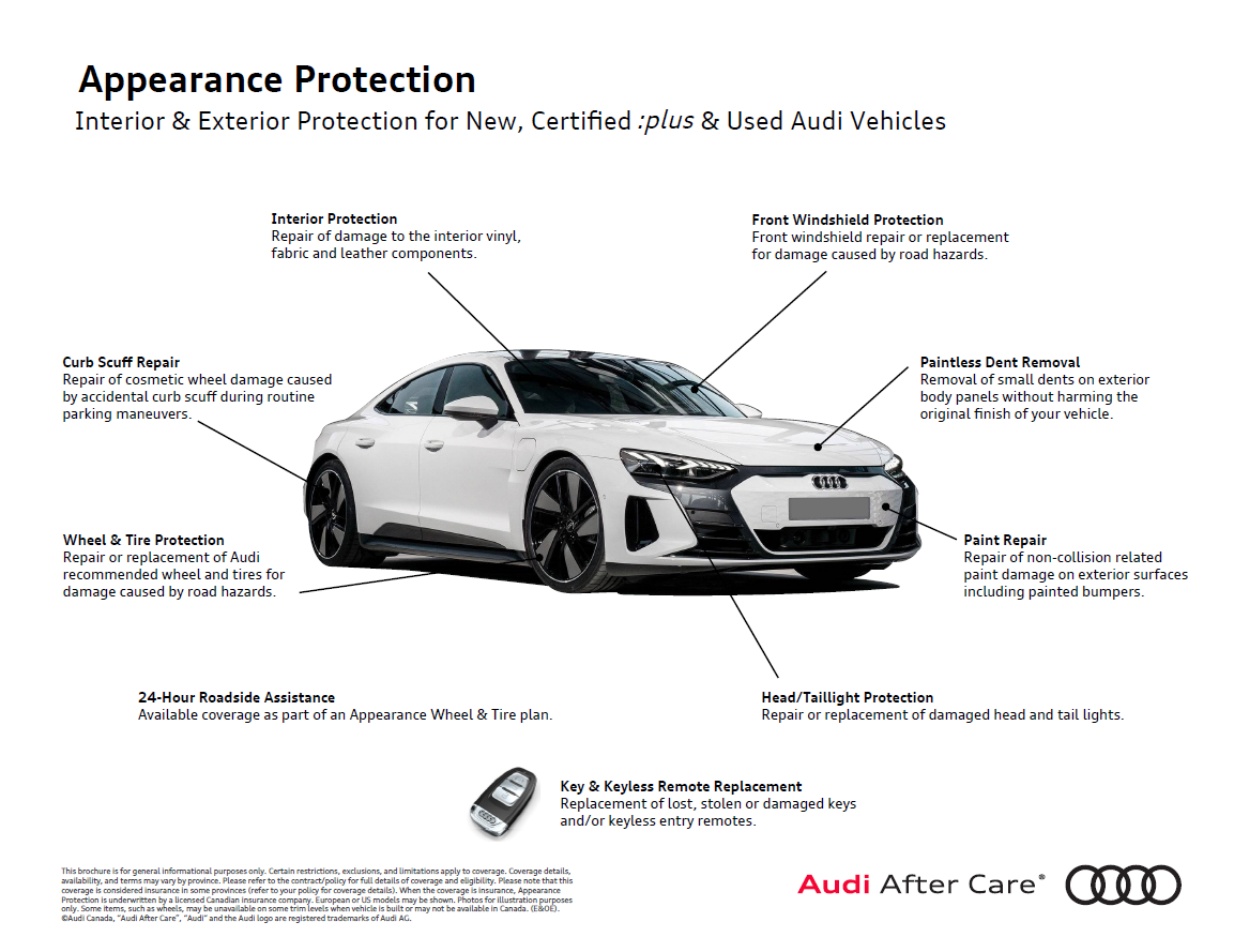 Audi Appearance Protection