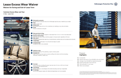 VW Lease Excess Wear Waiver