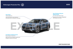 Volkswagen Sales Floor Deskblotters